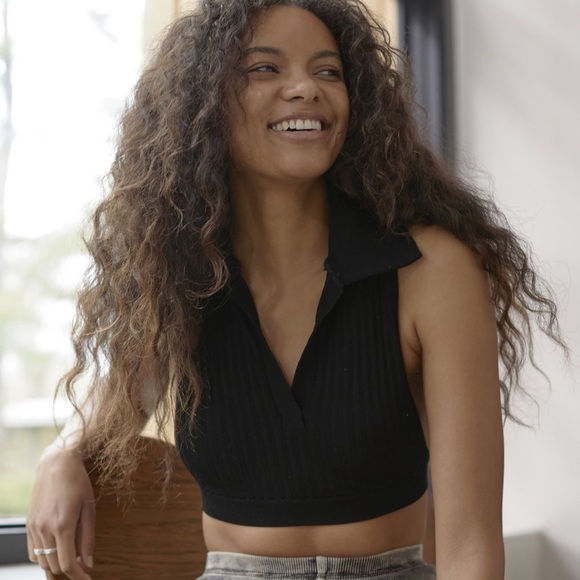 Collared Bra Top - Picture 3 of 7